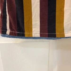 Free people size 29 striped pull on flares